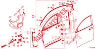 TUERTAFELN, VORNE(2D)  für Honda HR-V DIESEL 1.6 COMFORT 5 Türen 6 gang-Schaltgetriebe 2019