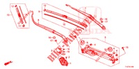 WINDSCHUTZSCHEIBENWISCHER (LH) für Honda HR-V DIESEL 1.6 COMFORT 5 Türen 6 gang-Schaltgetriebe 2019