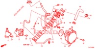 EINBAULEITUNG/UNTERDRUCKPUMPE(DIESEL) ( '05)  für Honda HR-V DIESEL 1.6 ELEGANCE 5 Türen 6 gang-Schaltgetriebe 2019
