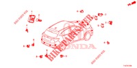 EINPARKSENSOR  für Honda HR-V DIESEL 1.6 EXECUTIVE 5 Türen 6 gang-Schaltgetriebe 2019