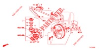 HAUPTBREMSZYLINDER/MASTER POWER (LH) für Honda HR-V DIESEL 1.6 EXECUTIVE 5 Türen 6 gang-Schaltgetriebe 2019