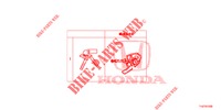 SCHLOSSZYLINDER (LH) (INTELLIGENT) für Honda HR-V DIESEL 1.6 EXECUTIVE 5 Türen 6 gang-Schaltgetriebe 2019