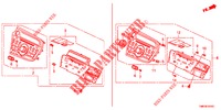 AUDIOEINHEIT (LH) für Honda INSIGHT 1.3 IMA COMFORT 5 Türen vollautomatische 2010