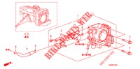DROSSELKLAPPENGEHAEUSE('84,'85)  für Honda INSIGHT 1.3 IMA COMFORT 5 Türen vollautomatische 2010