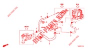HEIZUNGSEINHEIT/WASSERSCHLAUCH  für Honda INSIGHT 1.3 IMA COMFORT 5 Türen vollautomatische 2010