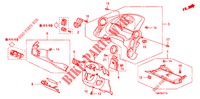 INSTRUMENT, ZIERSTUECK (COTE DE CONDUCTEUR) (LH) für Honda INSIGHT 1.3 IMA COMFORT 5 Türen vollautomatische 2010