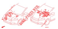 KABELBAUM (LH) (3) für Honda INSIGHT 1.3 IMA COMFORT 5 Türen vollautomatische 2010