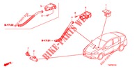 KLIMAANLAGE (CAPTEUR) für Honda INSIGHT 1.3 IMA COMFORT 5 Türen vollautomatische 2010