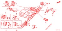 SCHALTER (LH) für Honda INSIGHT 1.3 IMA COMFORT 5 Türen vollautomatische 2010