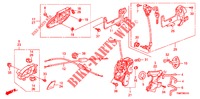 VORDERES TUERSCHLOSS/AEUSSERER GRIFF (LH) für Honda INSIGHT 1.3 IMA COMFORT 5 Türen vollautomatische 2010