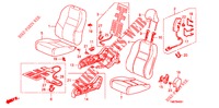VORDERSITZ/SITZGURTE (D.) für Honda INSIGHT 1.3 IMA COMFORT 5 Türen vollautomatische 2010