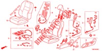 VORDERSITZ/SITZGURTE (G.) für Honda INSIGHT 1.3 IMA COMFORT 5 Türen vollautomatische 2010