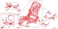 VORNE SITZKOMPONENTEN (G.) für Honda INSIGHT 1.3 IMA COMFORT 5 Türen vollautomatische 2010