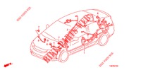 KABELBAUM (LH) (1) für Honda INSIGHT EXECUTIVE 5 Türen vollautomatische 2010