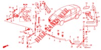 SCHEINWERFERWASCHER (2) für Honda INSIGHT EXECUTIVE 5 Türen vollautomatische 2010