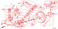 HAUPTBREMSZYLINDER/MASTER POWER (LH) für Honda INSIGHT 1.3 IMA S 5 Türen vollautomatische 2010