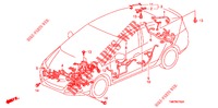 KABELBAUM (LH) (2) für Honda INSIGHT 1.3 IMA S 5 Türen vollautomatische 2010