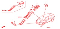KLIMAANLAGE (CAPTEUR) für Honda INSIGHT 1.3 IMA S 5 Türen vollautomatische 2010