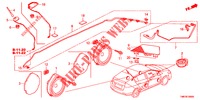 RADIOANTENNE/LAUTSPRECHER (LH) für Honda INSIGHT 1.3 IMA S 5 Türen vollautomatische 2010