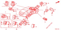 SCHALTER (LH) für Honda INSIGHT 1.3 IMA S 5 Türen vollautomatische 2010