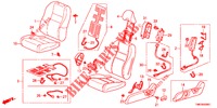 VORDERSITZ/SITZGURTE (G.) für Honda INSIGHT 1.3 IMA S 5 Türen vollautomatische 2010
