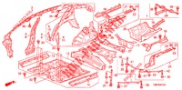 BODEN/INNENBLECHE  für Honda INSIGHT 1.3 IMA COMFORT 5 Türen vollautomatische 2011