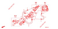 HEIZUNGSEINHEIT/WASSERSCHLAUCH  für Honda INSIGHT 1.3 IMA COMFORT 5 Türen vollautomatische 2011