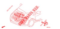 MOTORKABELBAUM, STREBE(1.7L)(RH)  für Honda INSIGHT 1.3 IMA COMFORT 5 Türen vollautomatische 2011