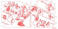 ANLASSERKOMPONENTE (MITSUBA) für Honda INSIGHT 1.3 IMA S 5 Türen vollautomatische 2011