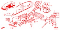 FORMEN / UNTERE ABDECKUNG für Honda INSIGHT 1.3 IMA S 5 Türen vollautomatische 2011