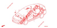 KABELBAUM (LH) (1) für Honda INSIGHT 1.3 IMA S 5 Türen vollautomatische 2011