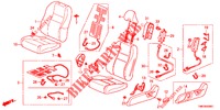VORDERSITZ/SITZGURTE (G.) für Honda INSIGHT 1.3 IMA S 5 Türen vollautomatische 2011