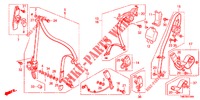 VORDERSITZ/SITZGURTE  für Honda INSIGHT 1.3 IMA S 5 Türen vollautomatische 2011