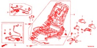 VORNE SITZKOMPONENTEN (G.) für Honda INSIGHT 1.3 IMA S 5 Türen vollautomatische 2011