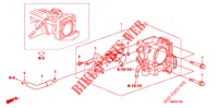 DROSSELKLAPPENGEHAEUSE('84,'85)  für Honda INSIGHT 1.3 IMA COMFORT 5 Türen vollautomatische 2012