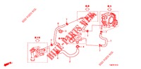 HEIZUNGSEINHEIT/WASSERSCHLAUCH  für Honda INSIGHT 1.3 IMA COMFORT 5 Türen vollautomatische 2012