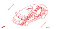KABELBAUM (LH) (1) für Honda INSIGHT 1.3 IMA COMFORT 5 Türen vollautomatische 2012