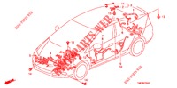KABELBAUM (LH) (2) für Honda INSIGHT 1.3 IMA COMFORT 5 Türen vollautomatische 2012