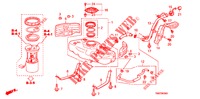 KRAFTSTOFFTANK  für Honda INSIGHT 1.3 IMA COMFORT 5 Türen vollautomatische 2012
