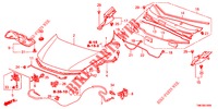 MOTORHAUBE (LH) für Honda INSIGHT 1.3 IMA COMFORT 5 Türen vollautomatische 2012