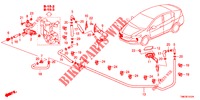SCHEINWERFERWASCHER (3) für Honda INSIGHT 1.3 IMA COMFORT 5 Türen vollautomatische 2012