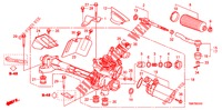SERVOLENKGETRIEBE (EPS) (LH) für Honda INSIGHT 1.3 IMA COMFORT 5 Türen vollautomatische 2012