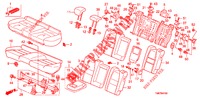 SITZKOMPONENTEN, HINTEN  für Honda INSIGHT 1.3 IMA COMFORT 5 Türen vollautomatische 2012