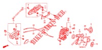 TUERSCHLOSS, HINTEN/AEUSSERER GRIFF (LH) für Honda INSIGHT 1.3 IMA COMFORT 5 Türen vollautomatische 2012