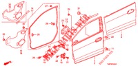 VORDERE TUERTAFEL  für Honda INSIGHT 1.3 IMA COMFORT 5 Türen vollautomatische 2012