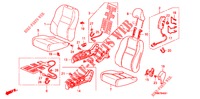 VORDERSITZ/SITZGURTE (D.) für Honda INSIGHT 1.3 IMA COMFORT 5 Türen vollautomatische 2012