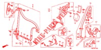 VORDERSITZ/SITZGURTE  für Honda INSIGHT 1.3 IMA COMFORT 5 Türen vollautomatische 2012
