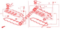 ZYLINDERKOPFDECKEL  für Honda INSIGHT 1.3 IMA COMFORT 5 Türen vollautomatische 2012