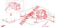 DROSSELKLAPPENGEHAEUSE('84,'85)  für Honda INSIGHT 1.3 IMA S 5 Türen vollautomatische 2012