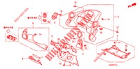 INSTRUMENT, ZIERSTUECK (COTE DE CONDUCTEUR) (LH) für Honda INSIGHT 1.3 IMA S 5 Türen vollautomatische 2012